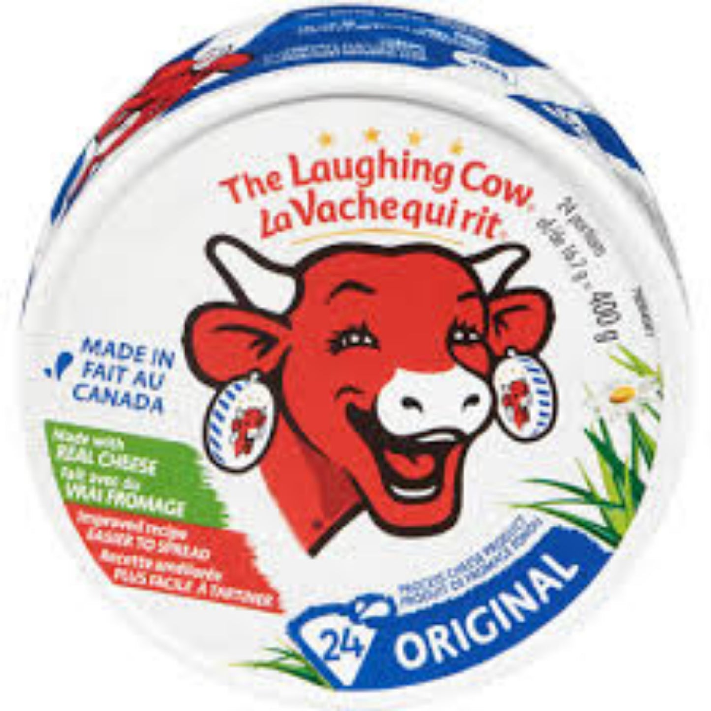 La Vache qui rit Original Spreadable Cheese Triangles 24 Portions 360g