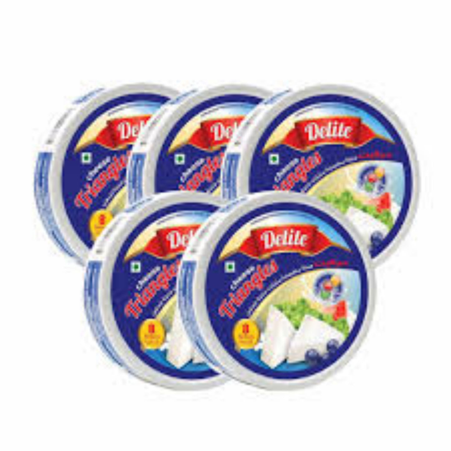 Unikai Triangle Cheese, 120 gm x 5 Packs