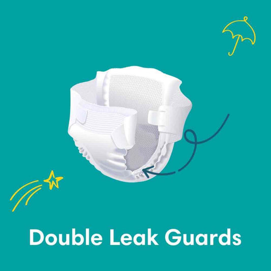 Pampers Baby-Dry Newborn Taped Diapers with Aloe Vera Lotion Size 1, 2-5kg, Carry Pack, 21 Count.