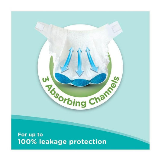 Pampers Baby-Dry Taped Diapers with Aloe Vera Lotion, Size 5, 11-16kg, 14 Count.