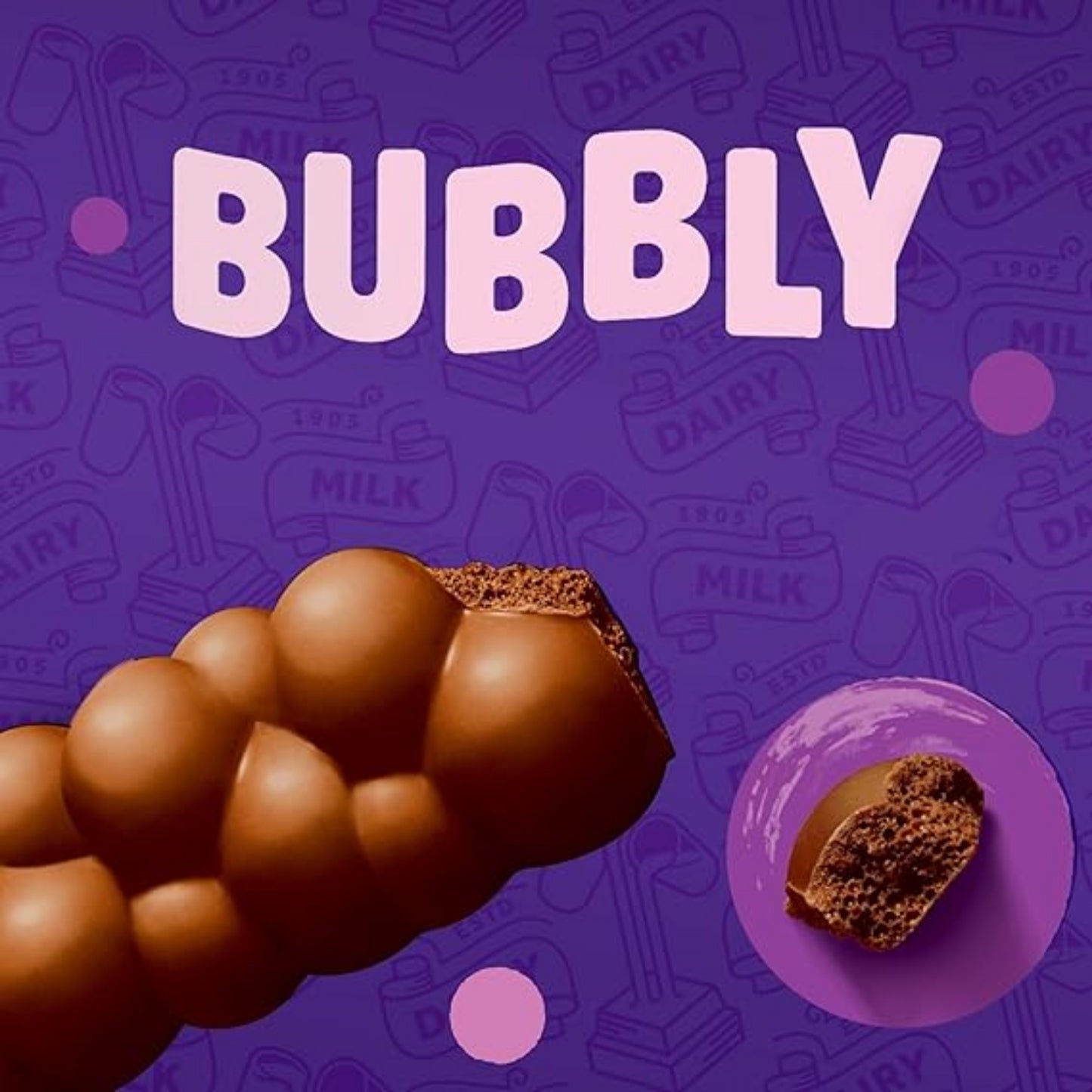 Cadbury Dairy Milk Bubbly 87g