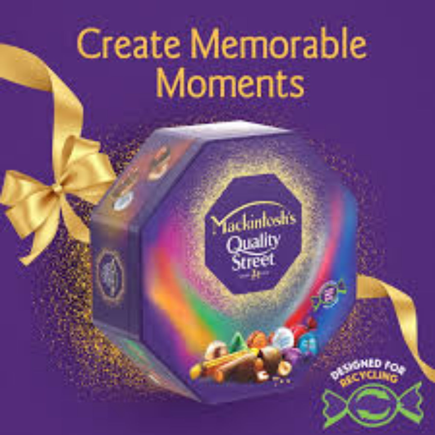 MACKINTOSH QUALITY STREET Chocolate In Tin, 850 gm