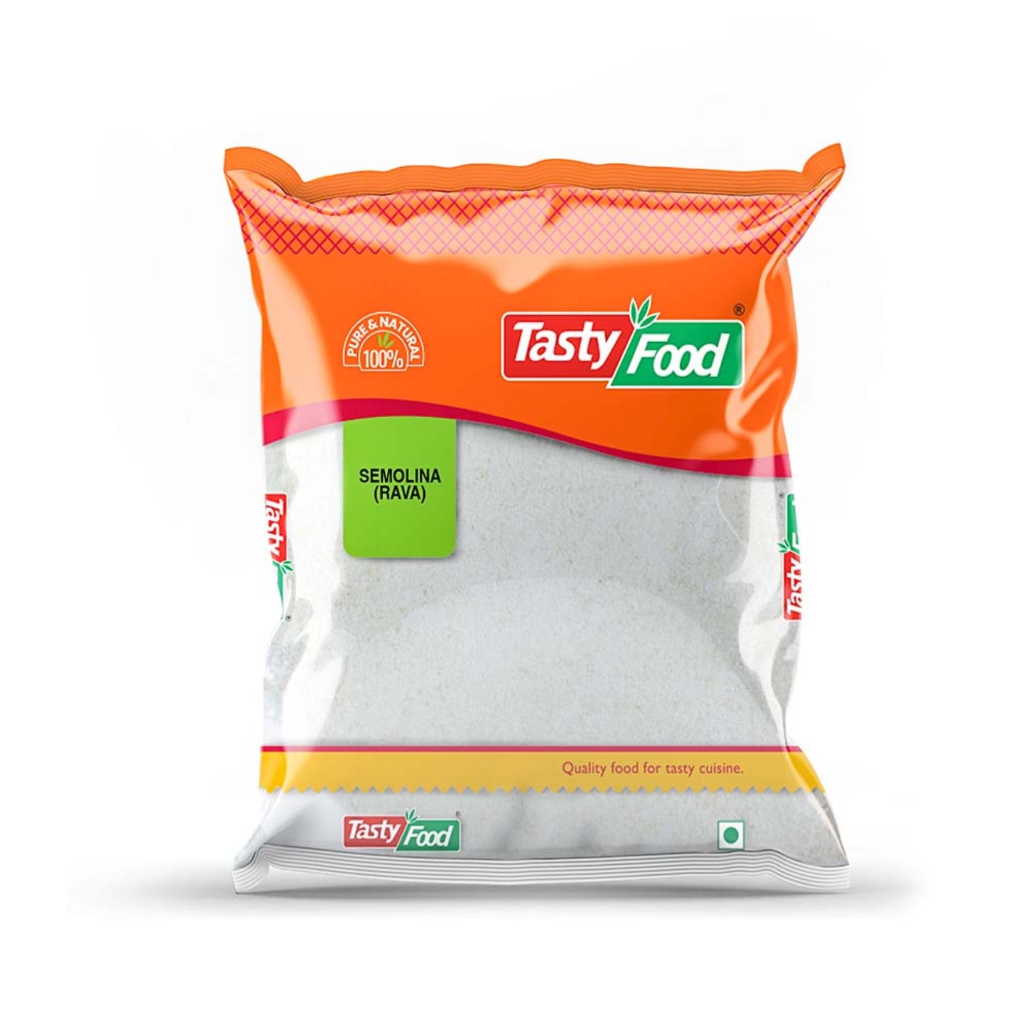 TASTY FOOD Yellow Semolina (RAVA) - 500 gm