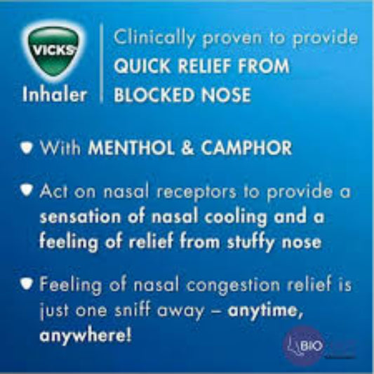 Vicks Inhaler Keychain - 0.5 ml