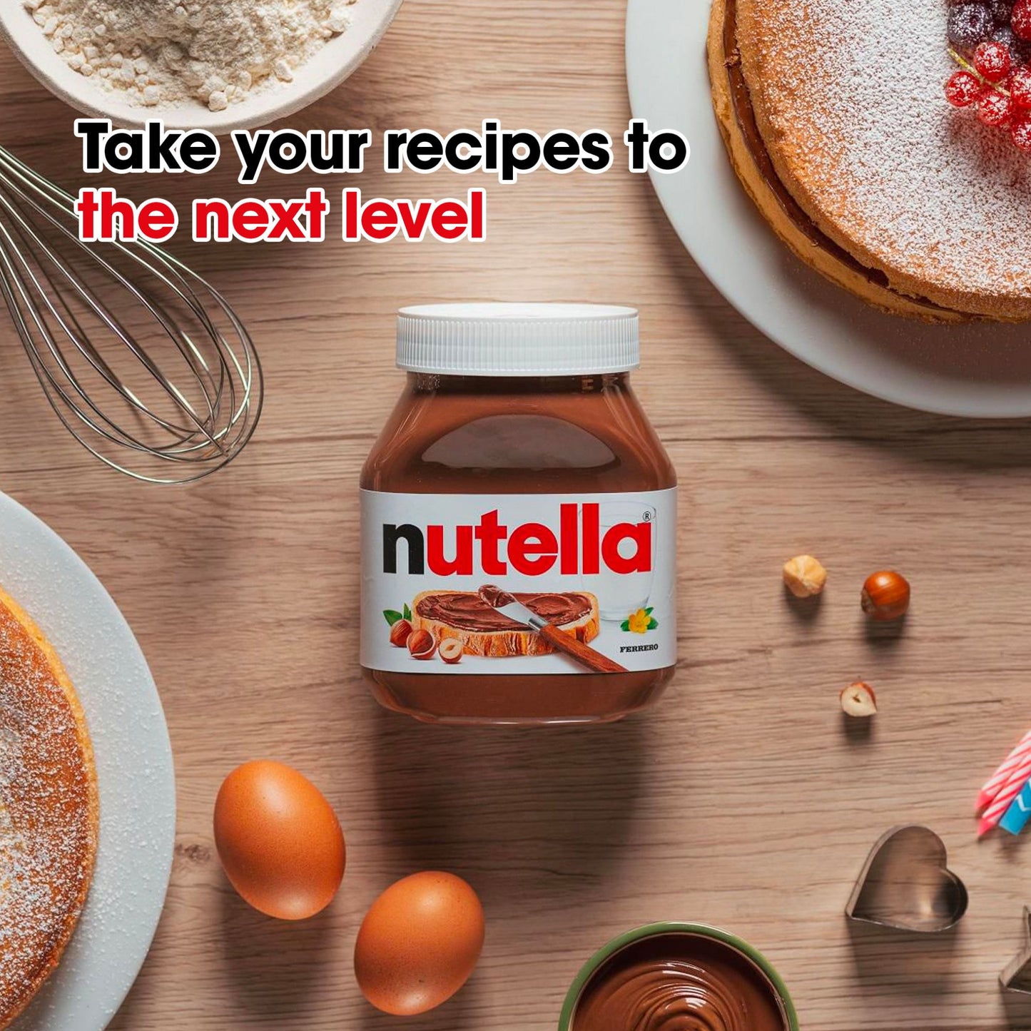 Nutella with Cocoa 750g