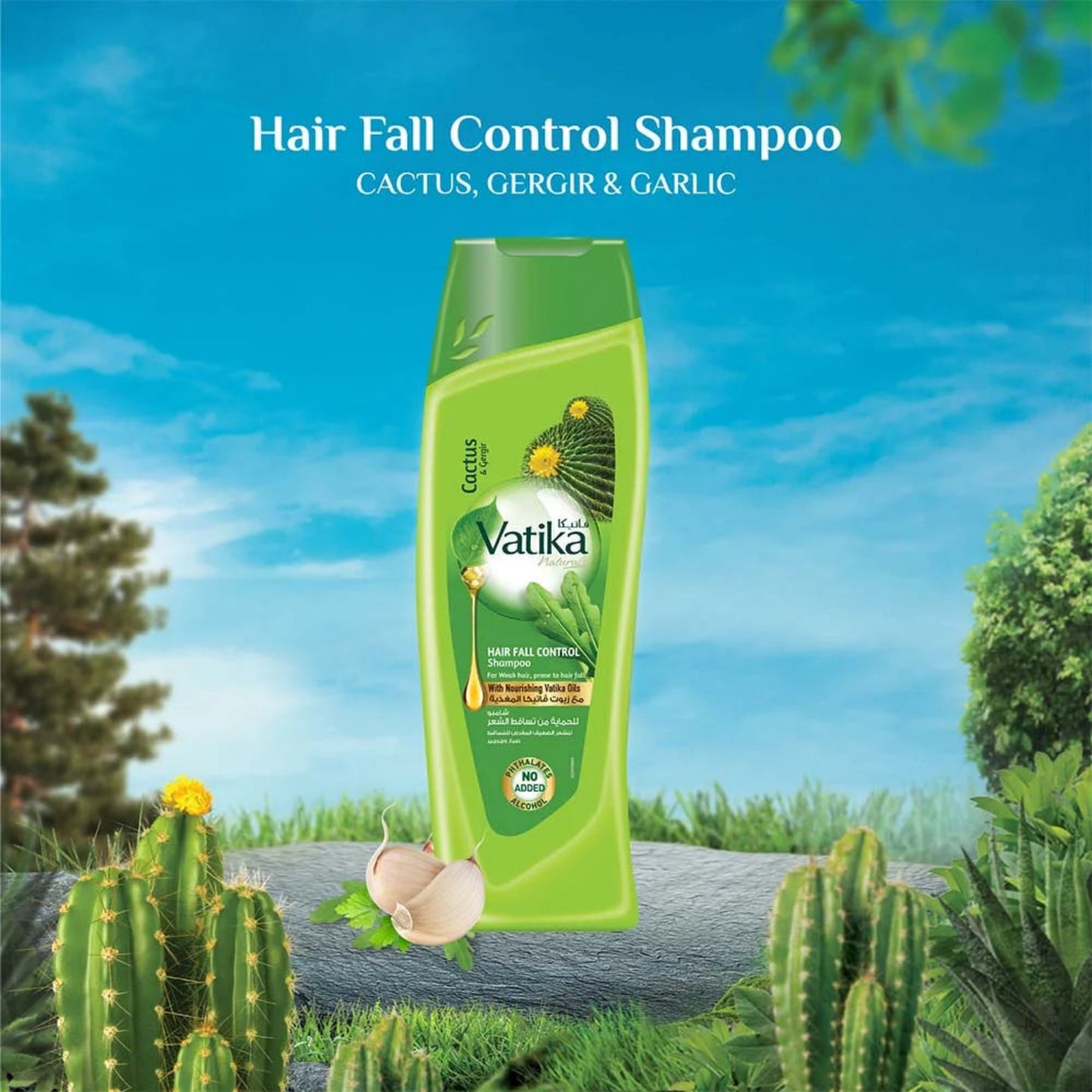 Vatika Naturals Hair Fall control shampoo 400ml