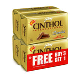 Cinthol Sandal Bath Soap – 99.9% Germ Protection, 175G (Pack Of 4)