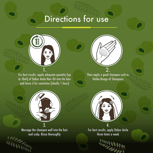 Dabur Amla Hair Oil | Natural care - 100ml.