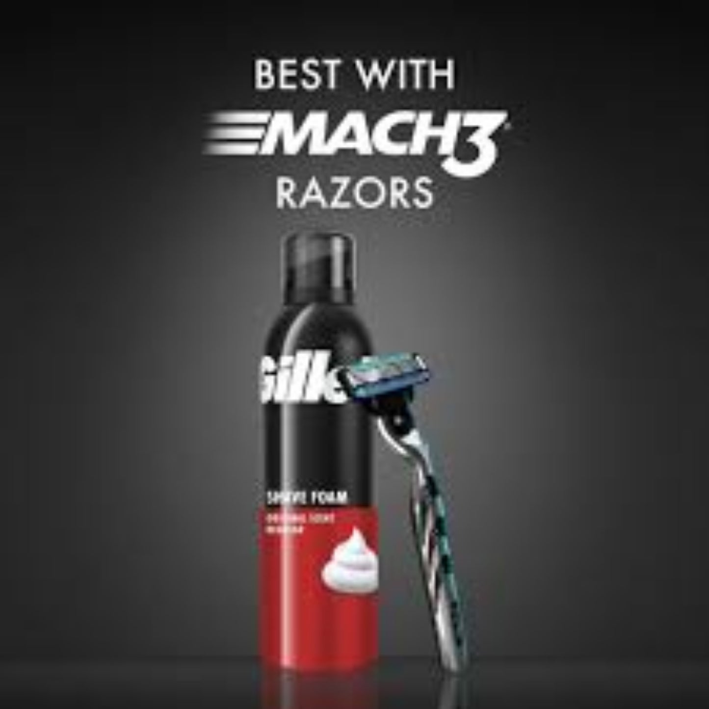 Gillette Foamy Regular Shaving Foam 200ml