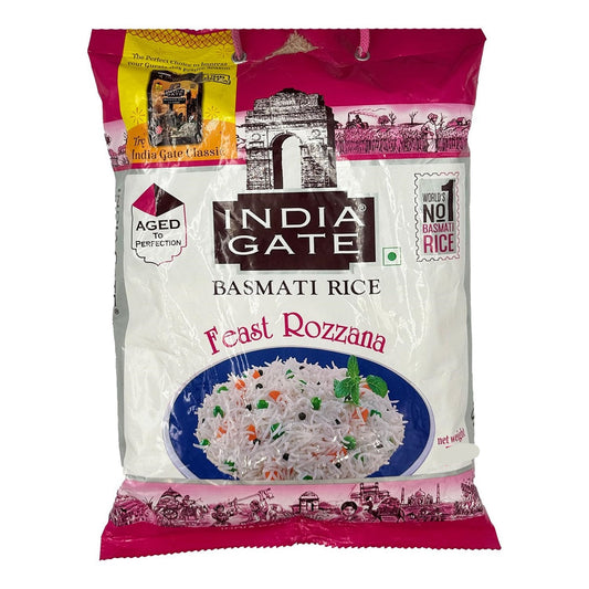 India Gate Feast Rozzana Basmati Rice 1Kg - My Store
