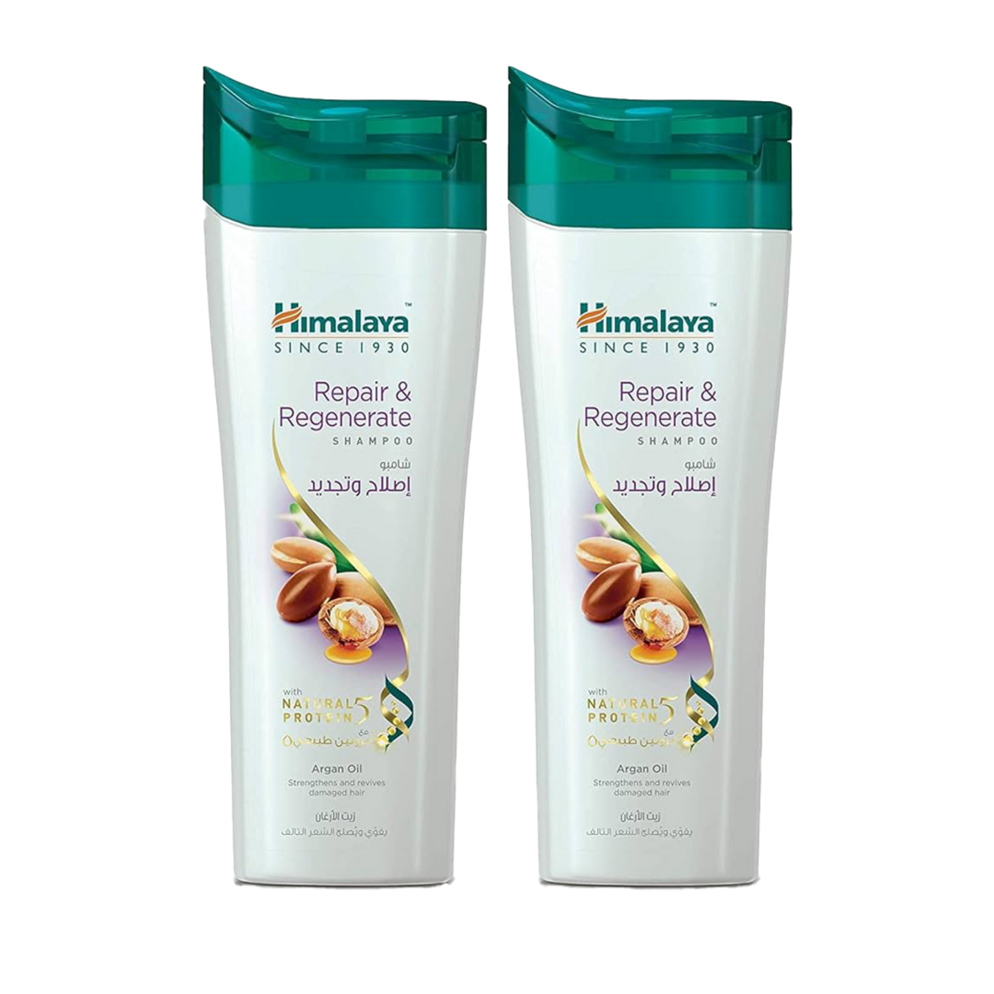 Himalaya Since 1930 Repair and Regenerate Shampoo Strengthen and Revives Damage 2x 400ml - My Store