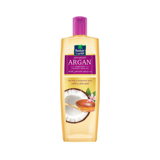 Parachute Advansed Argan Hair Oil With Coconut, 300 ml, Golden