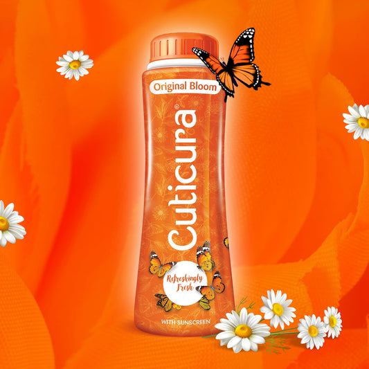 Cuticura Original Bloom Talcum Powder, 400 gms