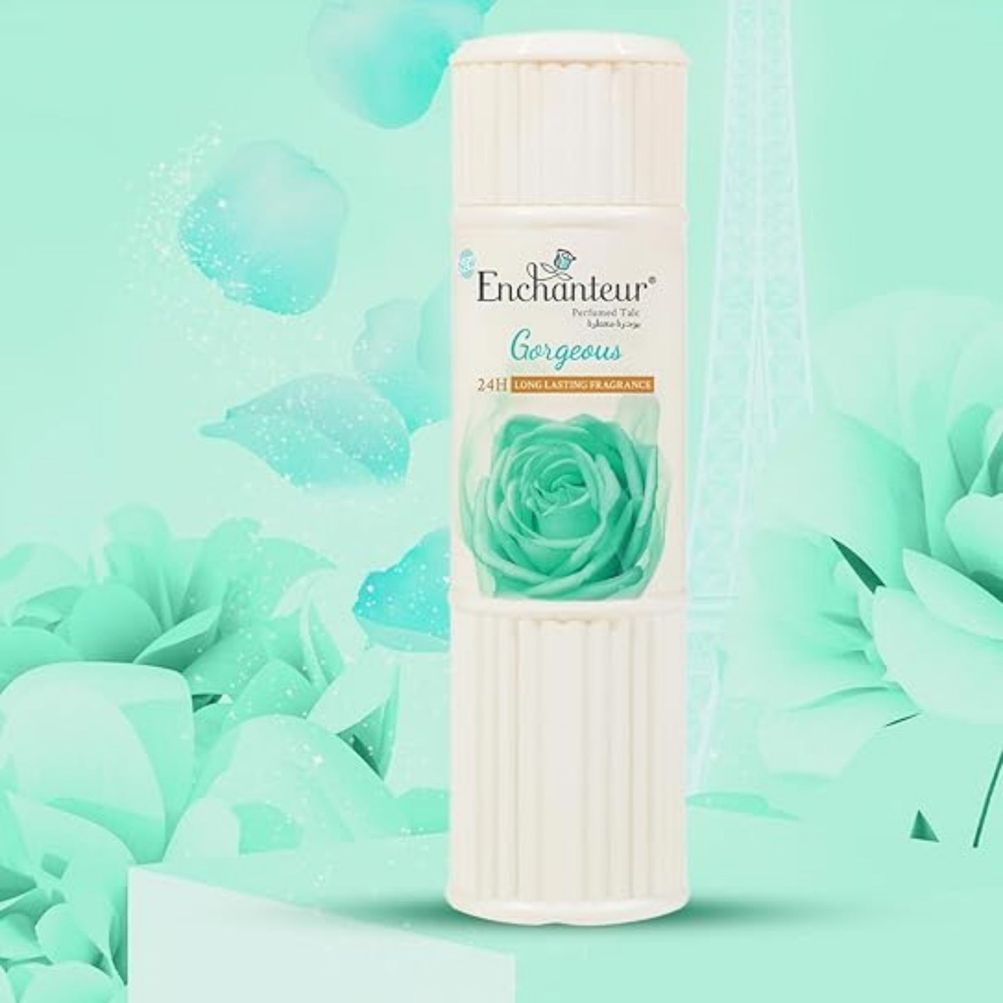 EnchantEUr Gorgeous Talc, Fragrance Powder, 125g