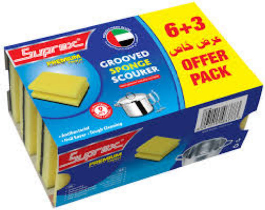 Suprex SUPER SPONGEX Sponge [ Pack of 6+3pcs] |