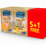 Almarai Vanilla Flavoured Milk, 150 ml- Pack oF 6