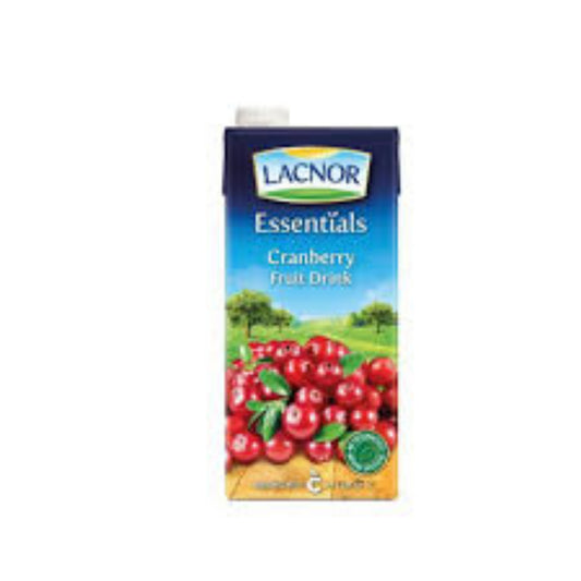 Lacnor Essentials Cranberry Fruit Drink 1Litre