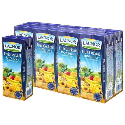 Lacnor Fruit Cocktail Juice 8 x 180ml