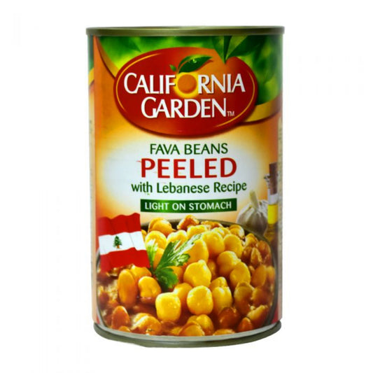 California Garden Canned Fava Beans Lebanese Recipe 450g