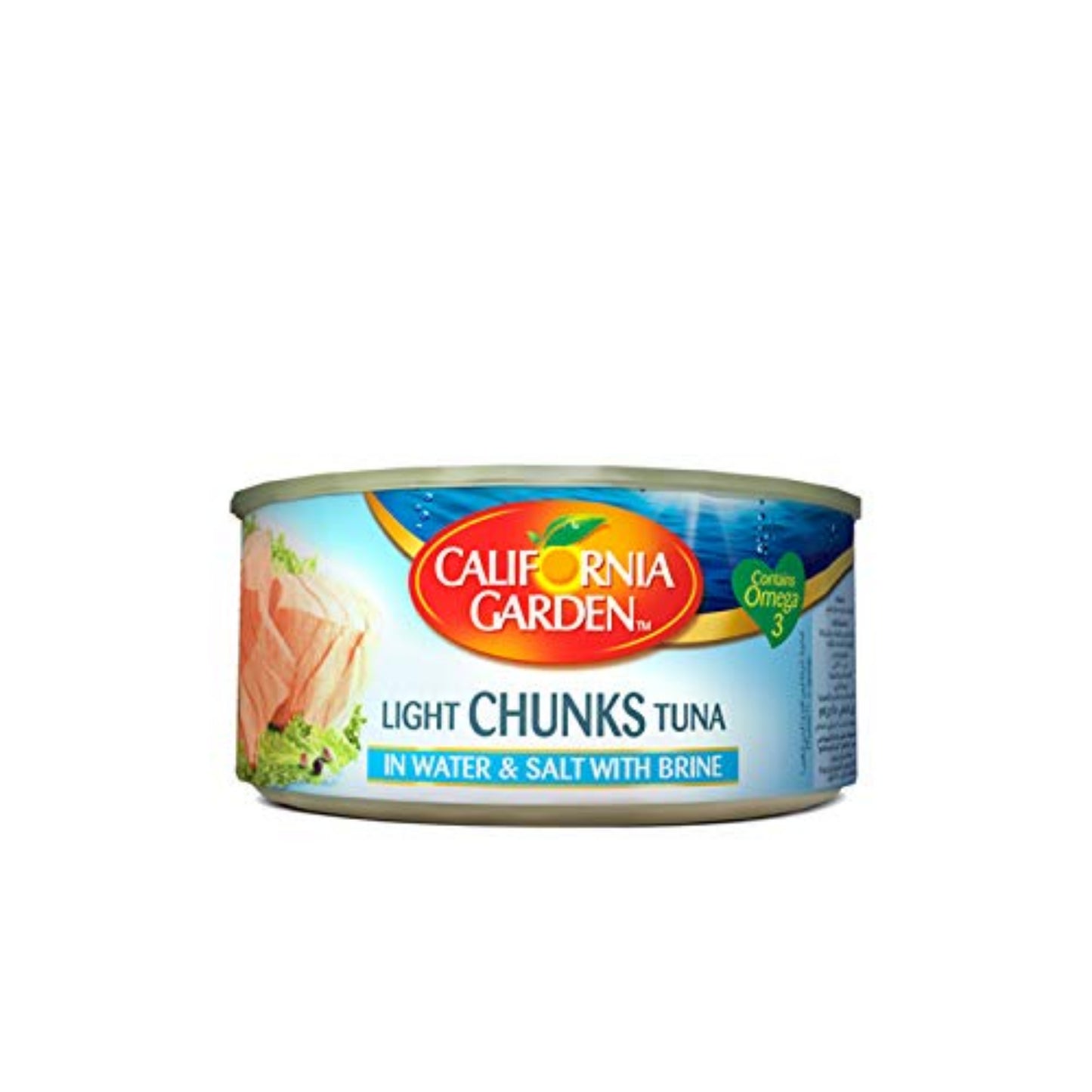 California Garden Canned Light Tuna Chunk In Brine 185G