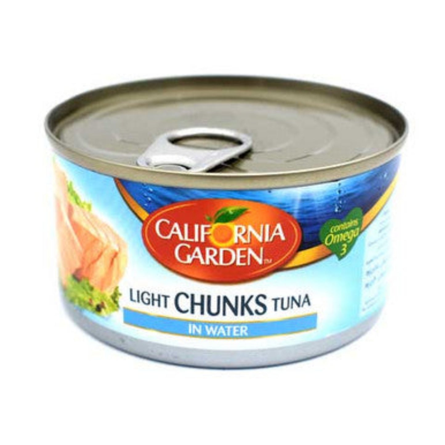 California Garden Canned Light Tuna Chunk In Brine 185G