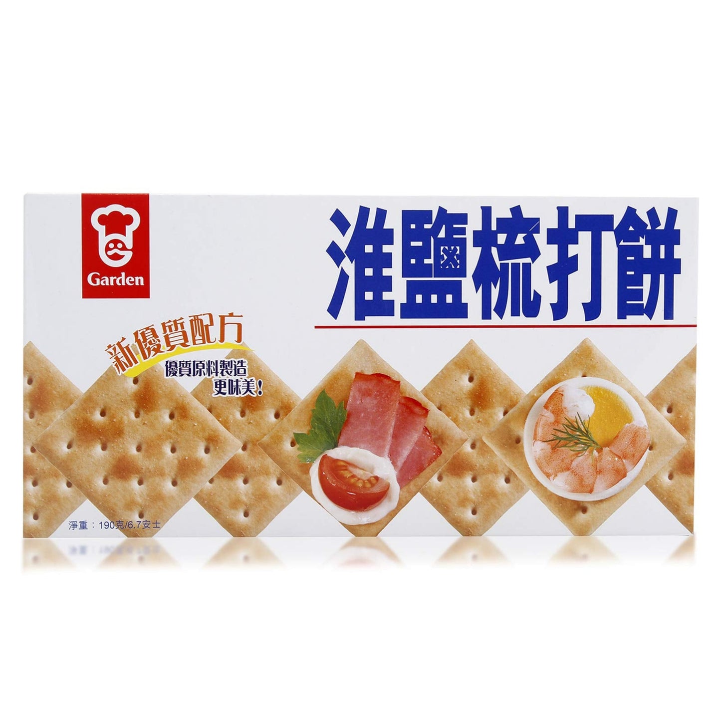 Garden Premium Saltine Crackers - 190 gm