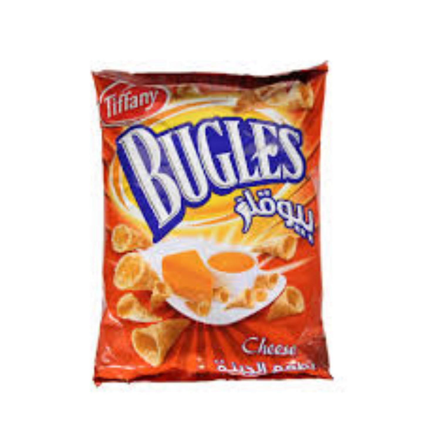 Tiffany Bugles Cheese, 125g