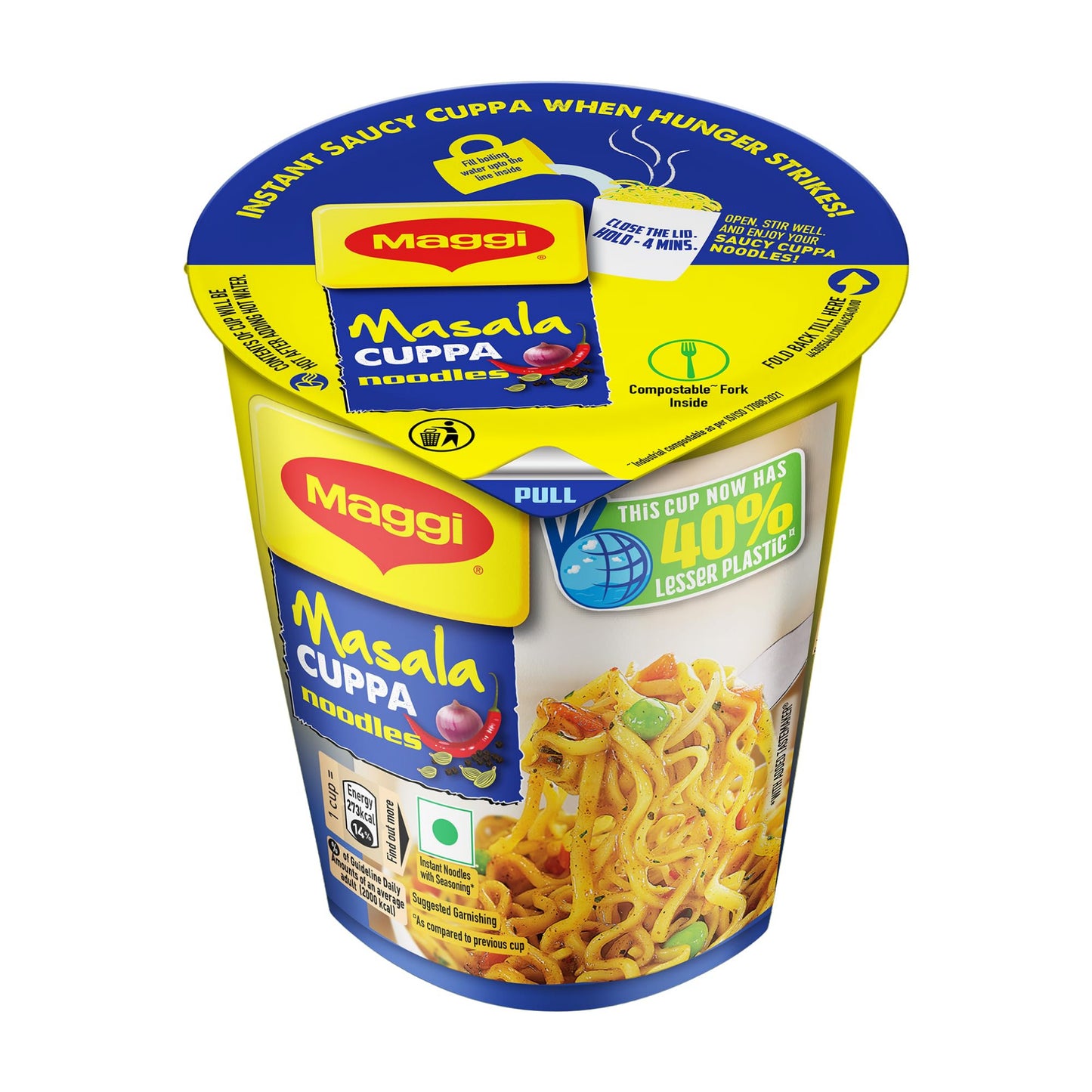 Maggi Masala Cuppa Noodles 70.5 g