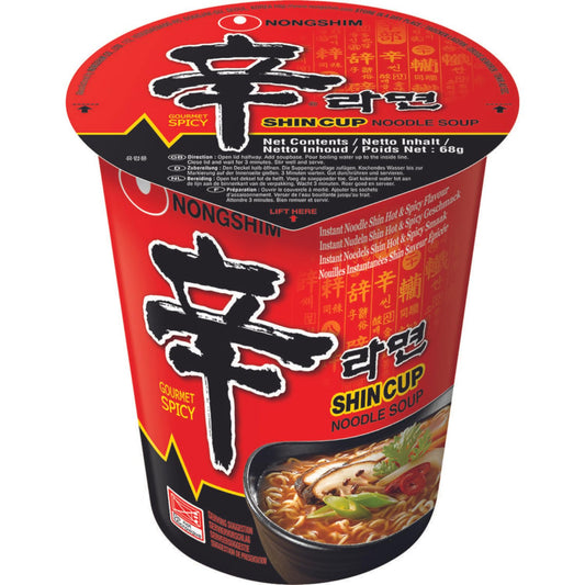 Nongshim Shin Cup Noodle Soup 68g