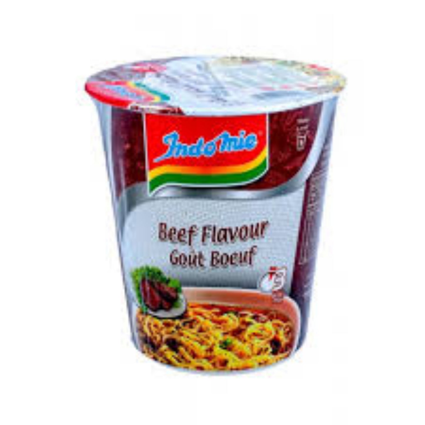 Indomie Instant Noodles, Halal Certified, Beef Flavour - 60g