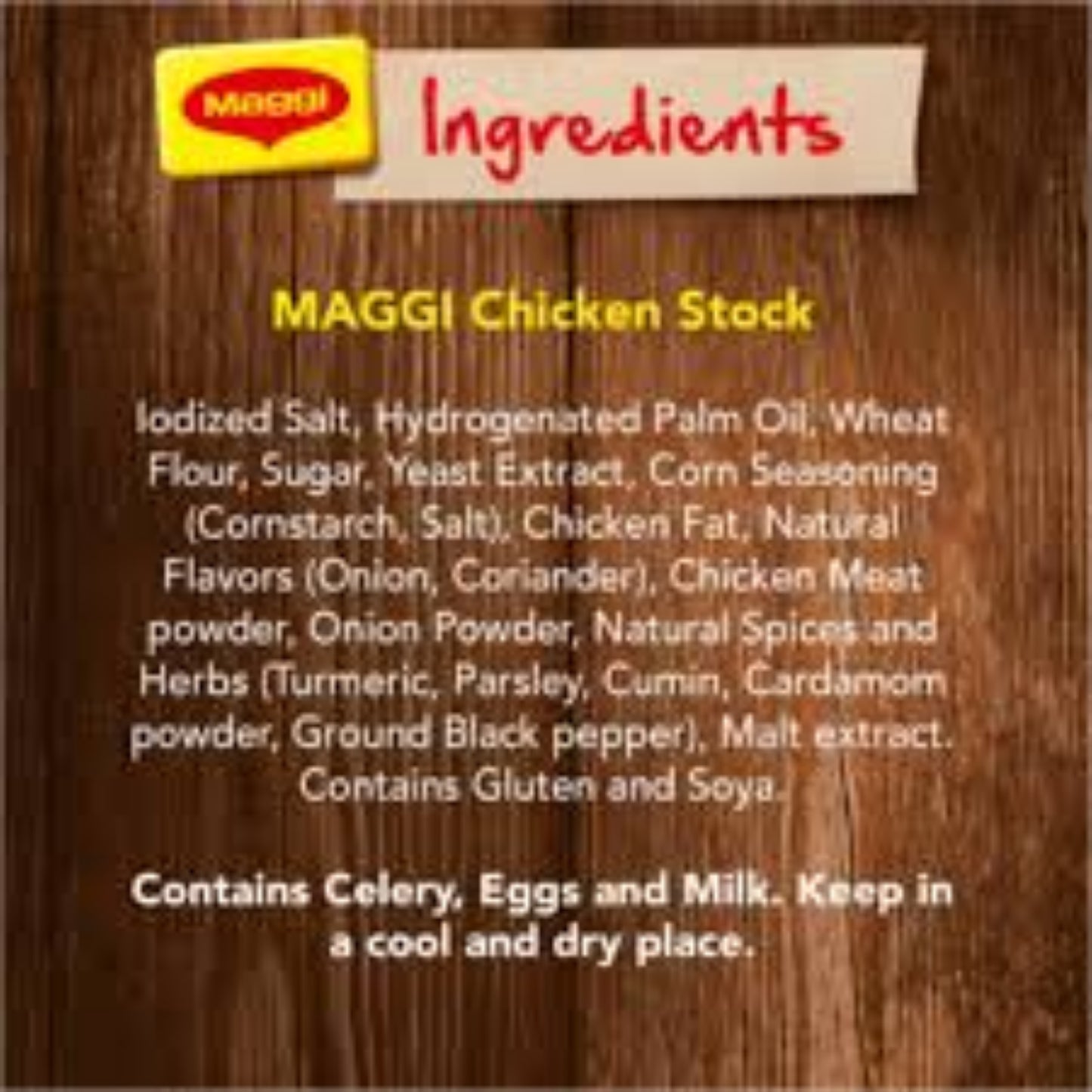 Maggi Chicken Stock Bouillon Cubes (24 Cubes)