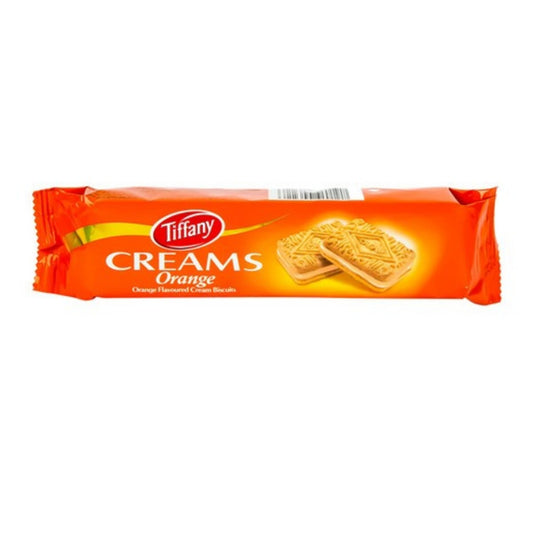 Tiffany Creams Orange Cream Sandwich Biscuits, 80g