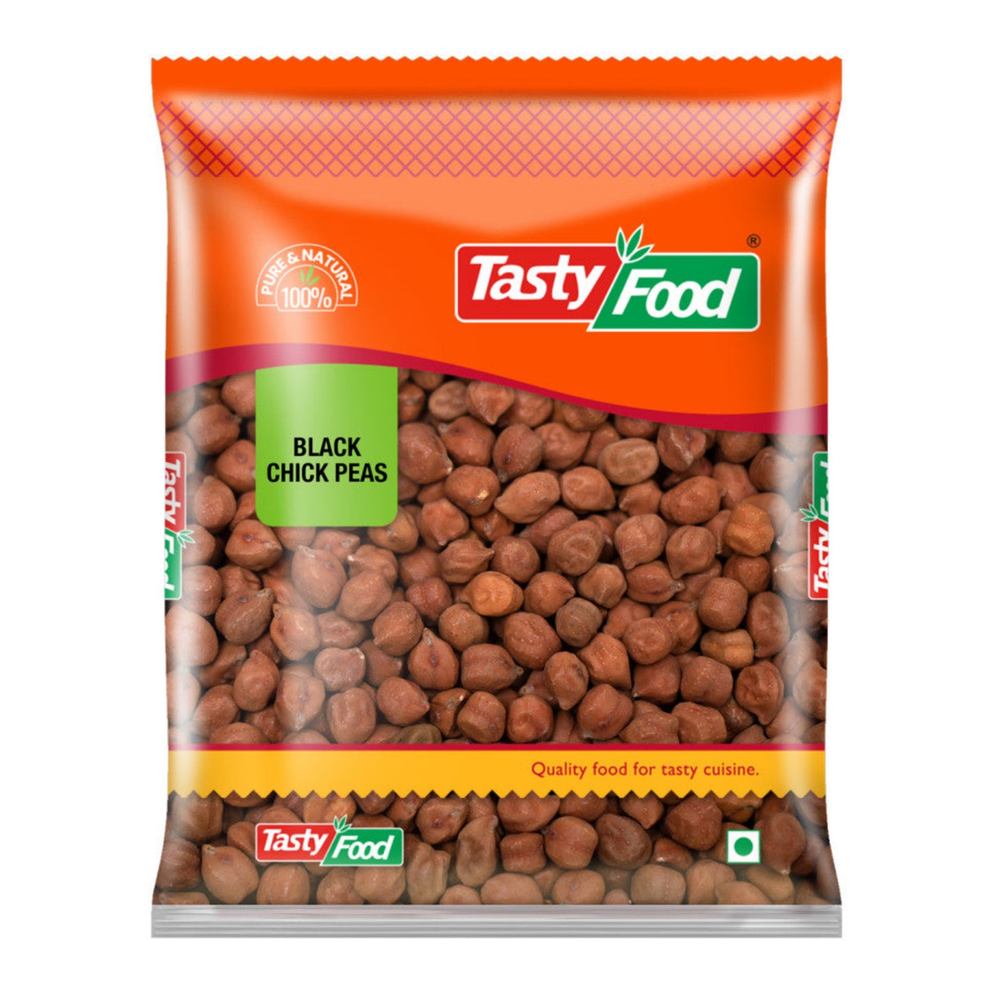 Tasty Food Black Chickpeas 450g