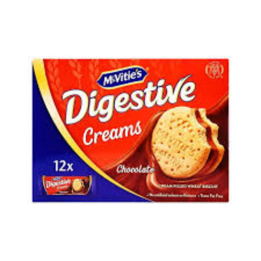 McVitie's Digestive Creams Chocolate 12x40g box 480g