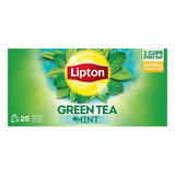 Lipton Green Tea Mint, 25 Enveloped Lipton Tea Bags,