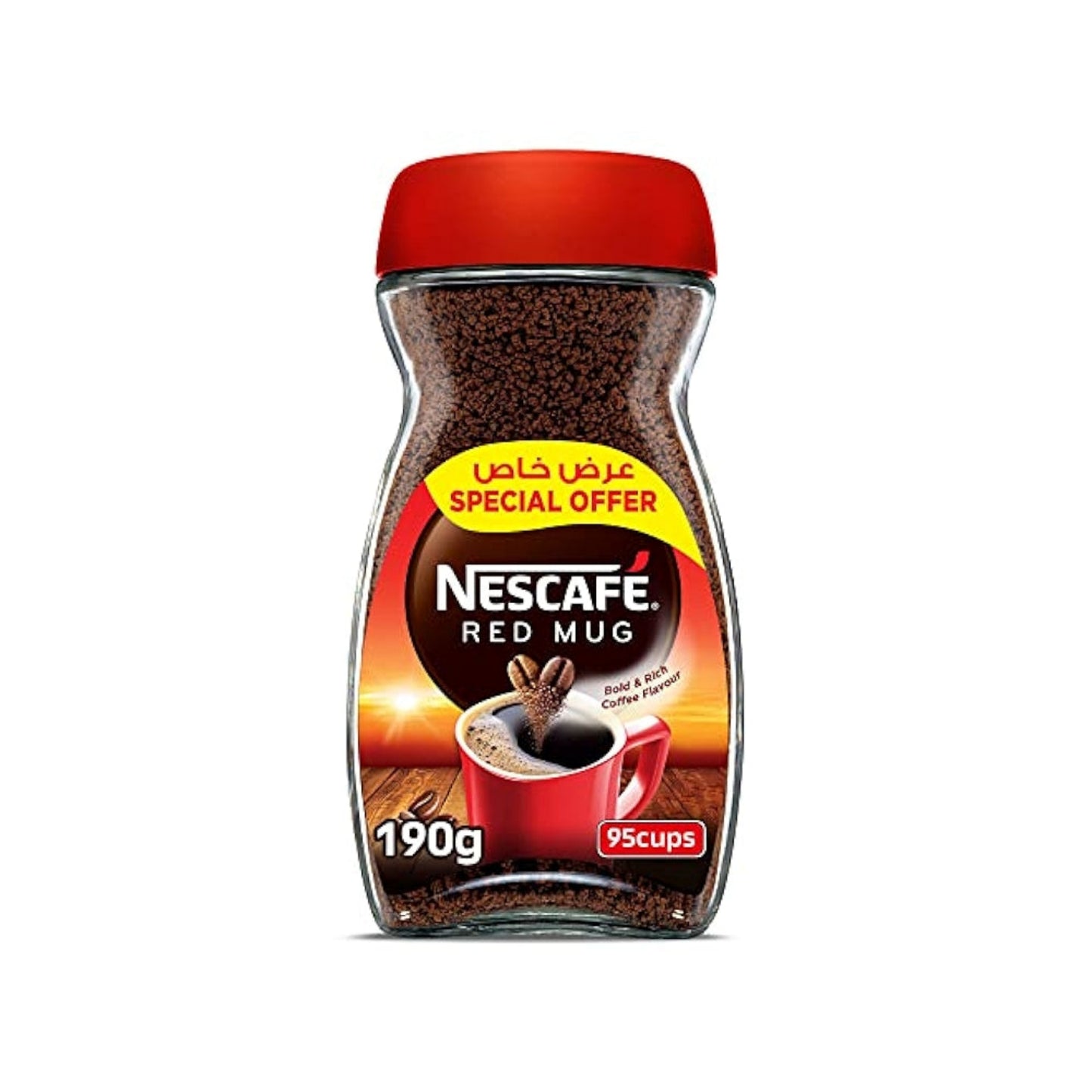 Nescafe Red Mug Instant Coffee 190g