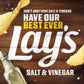 Lay's Potato Chips Salt & Vinegar 204g