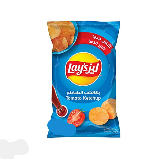 Lay's Tomato Ketchup Potato Chips, 204g