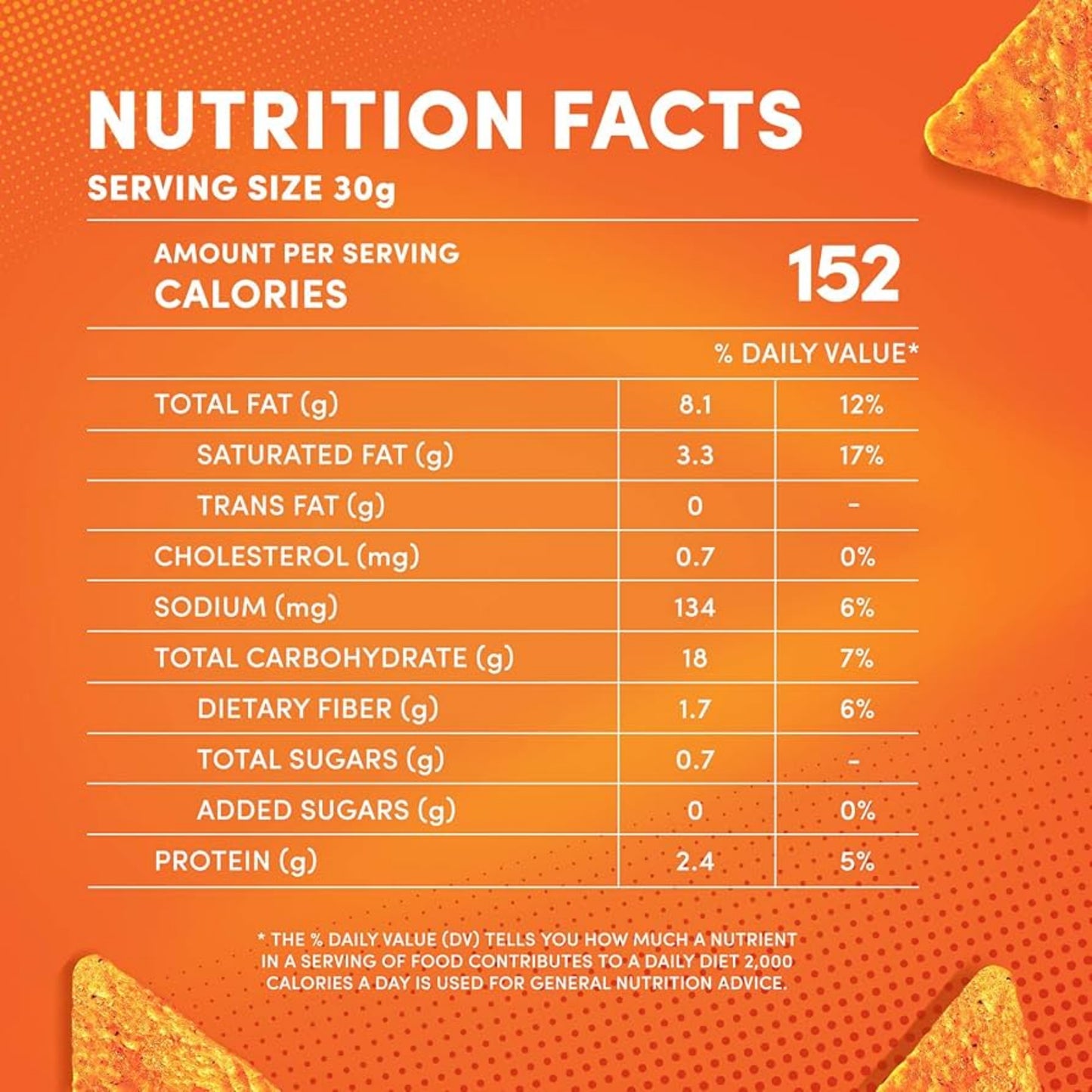 Doritos Nacho Cheese, 210g