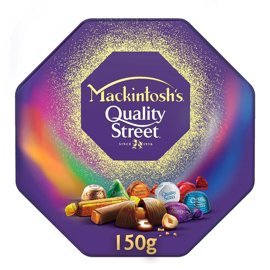 MACKINTOSH QUALITY STREET Chocolate 150g Tin