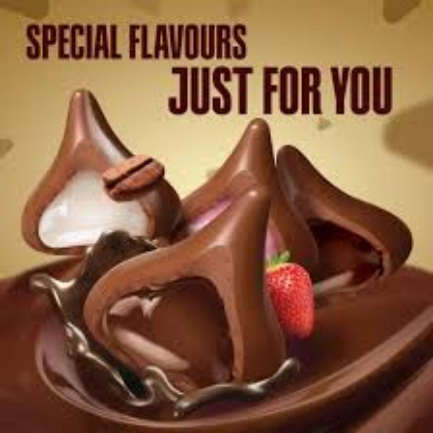 Hershey's Kisses Special Selection, 4 Flavours, 100g