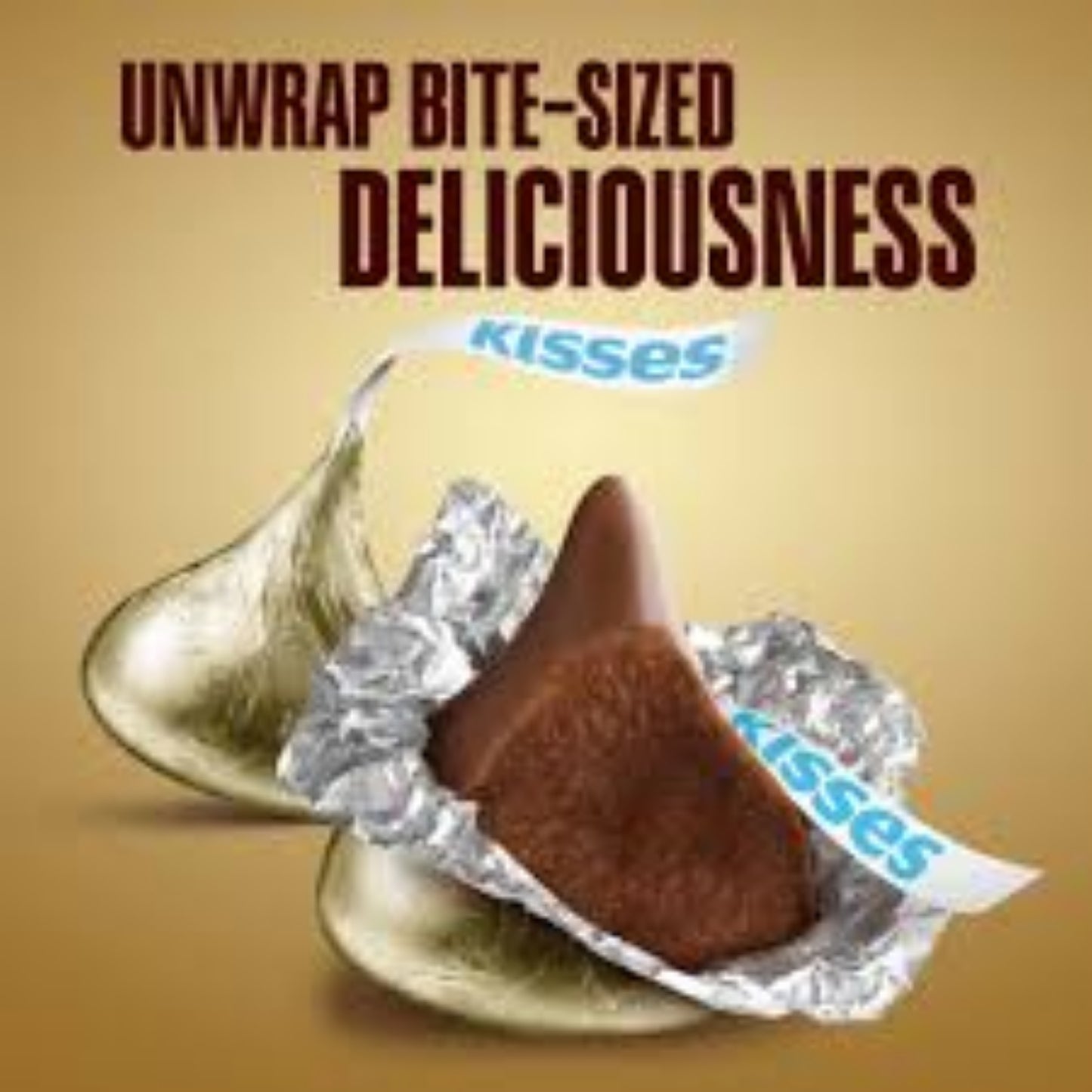 Hershey's Kisses, Milk Chocolate, 100 g