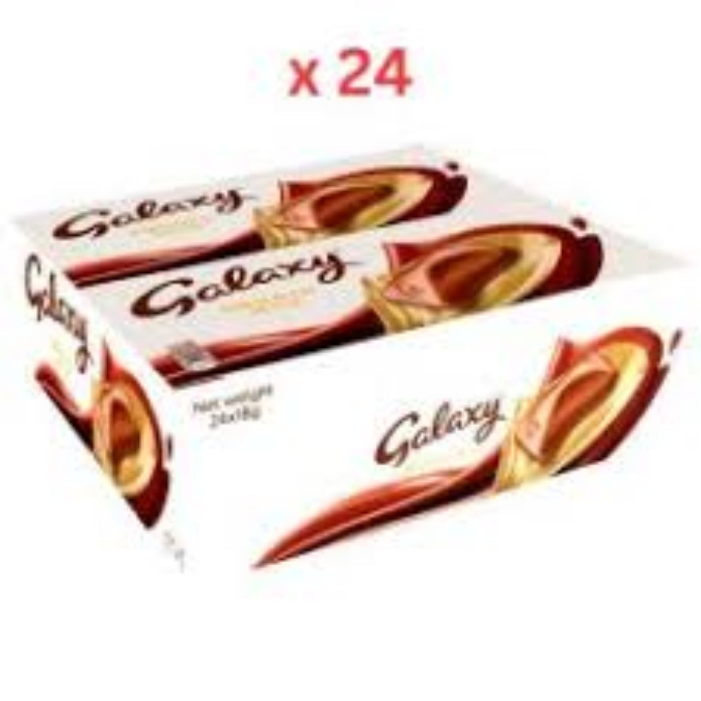 Galaxy Smooth Milk Chocolate 36 g (Pack of 24)