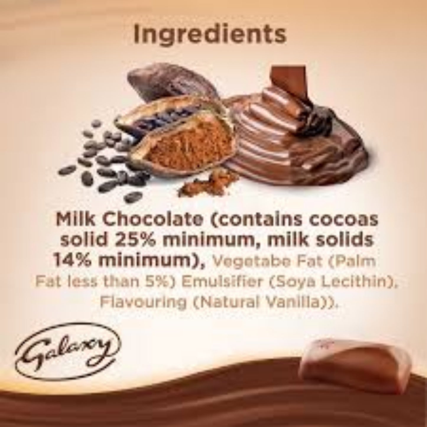 Galaxy Smooth Milk Chocolate 36 g (Pack of 24)