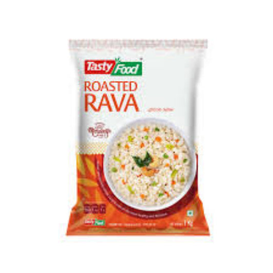 TASTY FOOD Semolina (Rava) Roasted  1 KG