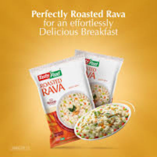 TASTY FOOD Semolina (Rava) Roasted  1 KG