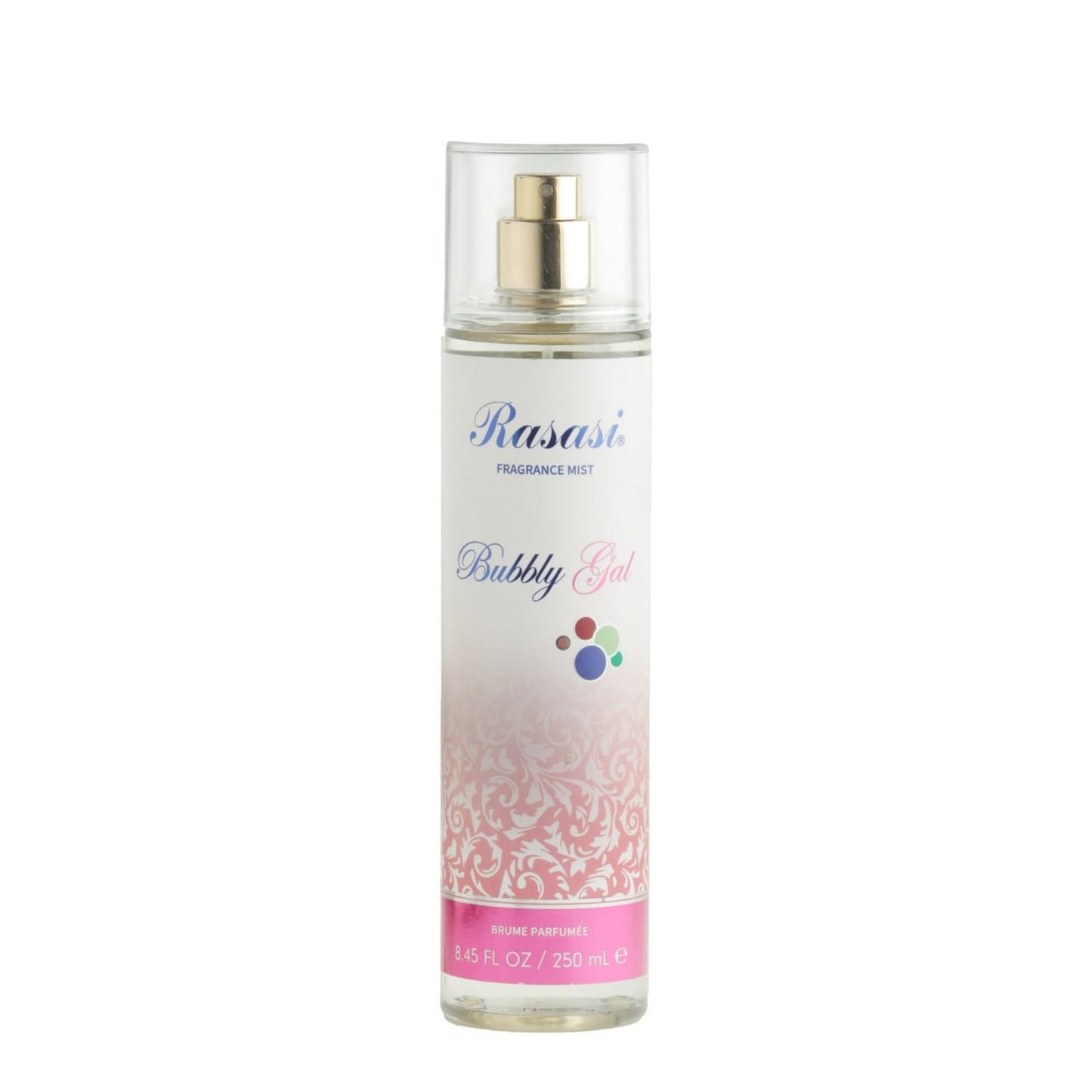 Rasasi Bubbly Gal Fragrance Mist For Women - 250ml | Long Lasting Perfume Mist | Travel Friendly | Unique Scents