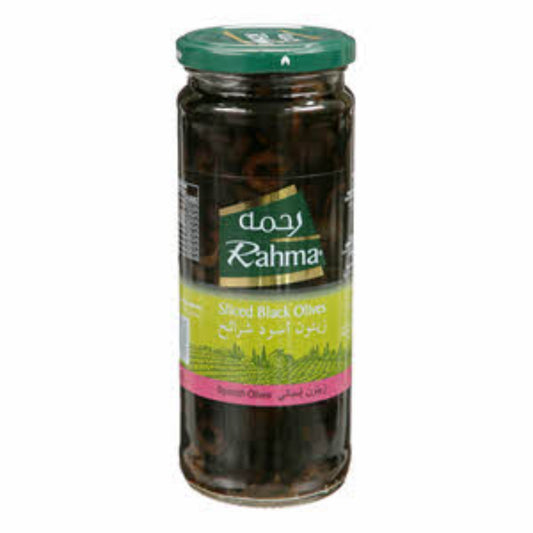 Rahma, Black Sliced Olives, 430g