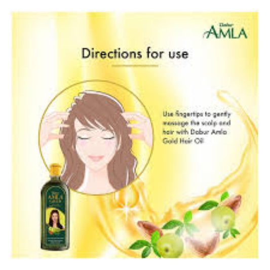 Dabur Amla Gold Hair Oil 200ml .