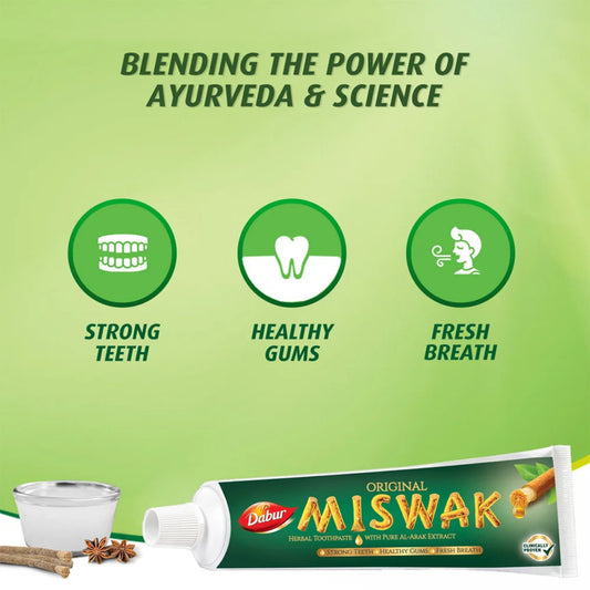 Dabur Miswak Herbal Tooth Paste 120 g